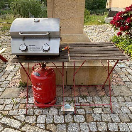 Ferienwohnung Wachstube Mit 3 Schlafraeumen Im Rittergut Leppersdorf Wachau Extérieur photo