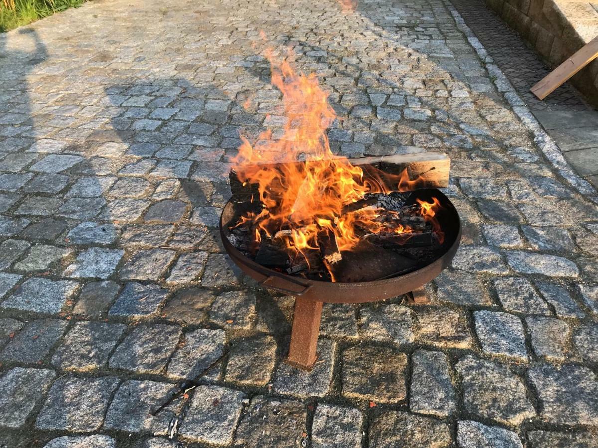 Ferienwohnung Wachstube Mit 3 Schlafraeumen Im Rittergut Leppersdorf Wachau Extérieur photo