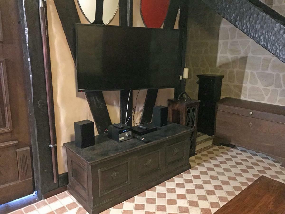 Ferienwohnung Wachstube Mit 3 Schlafraeumen Im Rittergut Leppersdorf Wachau Extérieur photo