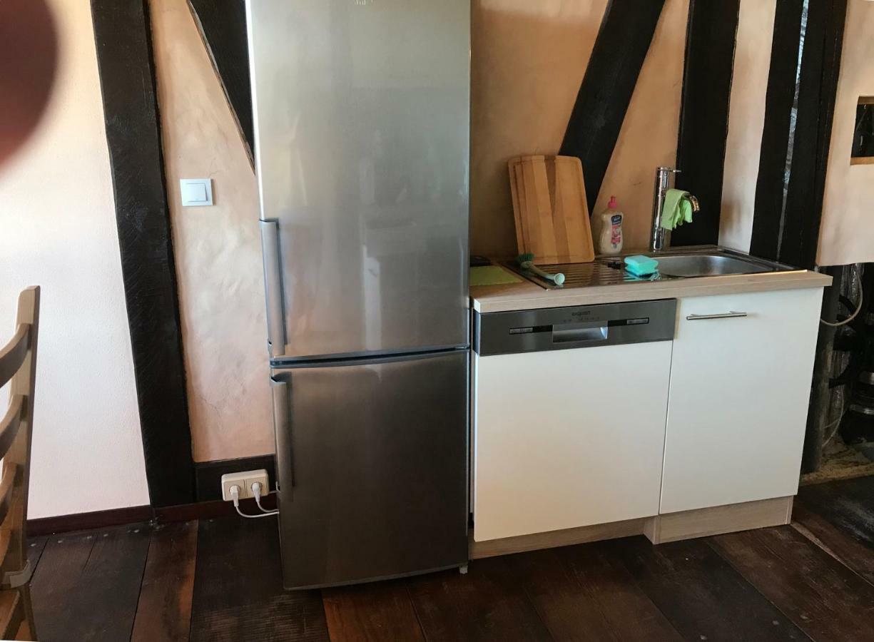 Ferienwohnung Wachstube Mit 3 Schlafraeumen Im Rittergut Leppersdorf Wachau Extérieur photo
